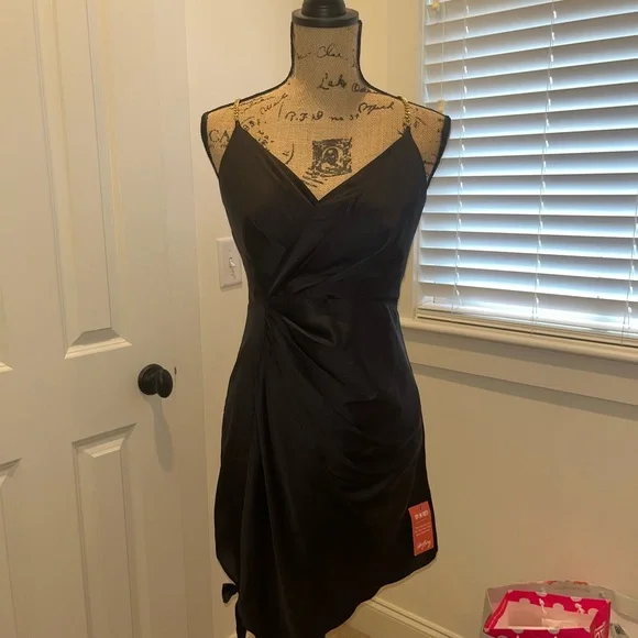 Adriana Front Pleated Dress - Picture 3 of 5